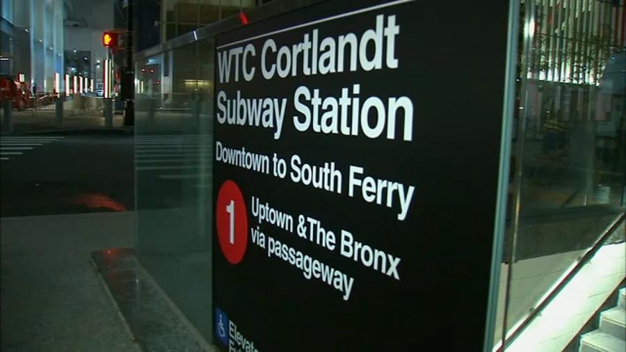 A New York City subway station has reopened for the first time since it was destroyed in the World Trade Center attack. (Photo Credit: ABC NY)