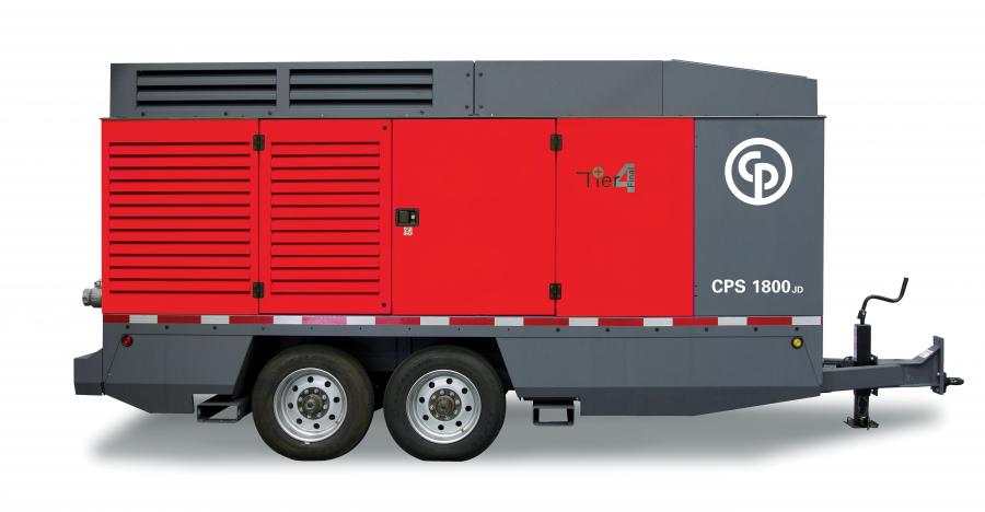 The CPS 1800 has three settings for actual free air delivery. At 100 psi, the actual free air delivery is 1,800 cfm, at 150 psi it is 1,700 cfm and at 200 psi it is 1,400 psi.
