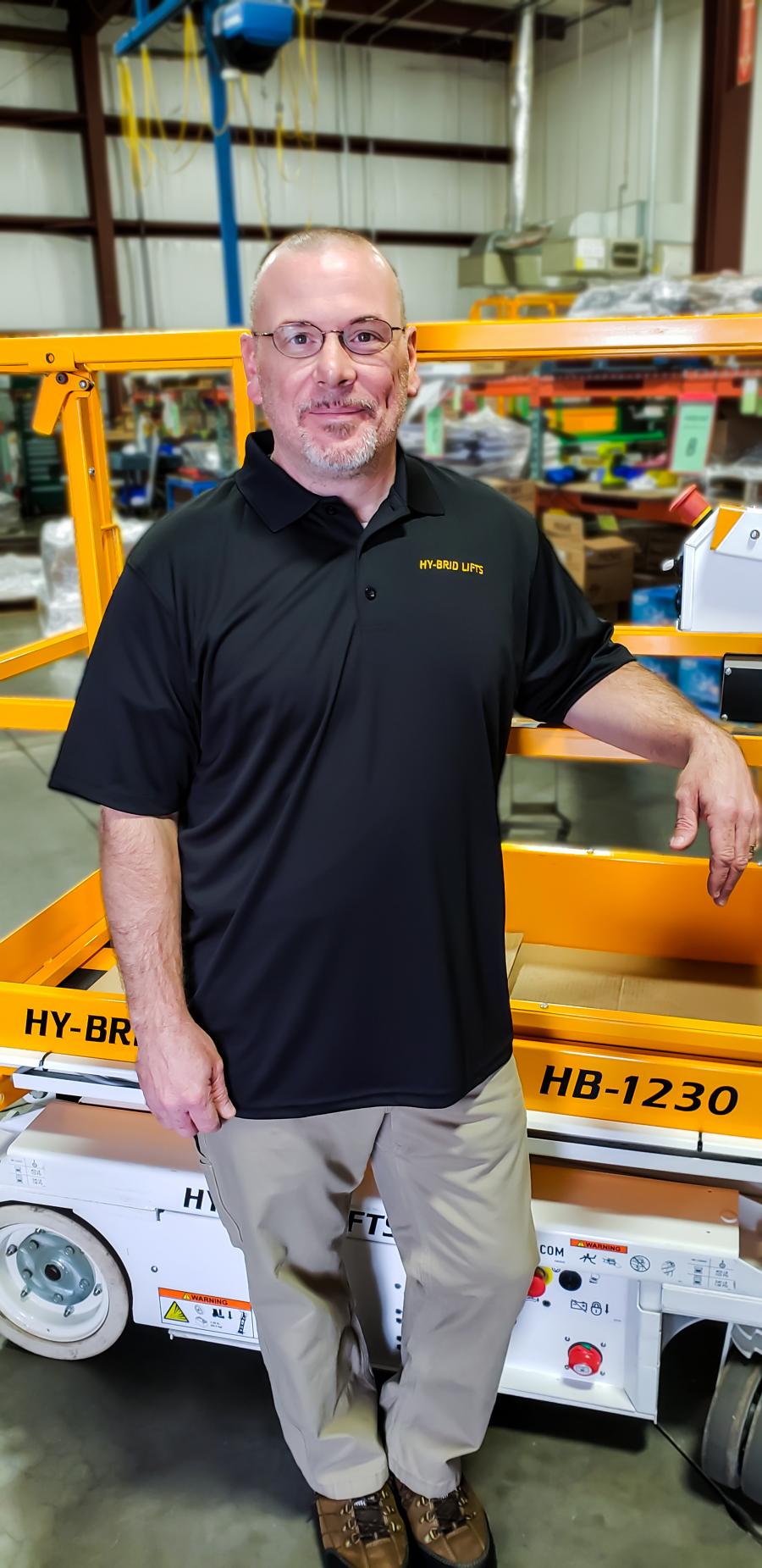 Custom Equipment welcomes Paul Allen as its Northeast territory manager for Hy-Brid Lifts, the company’s brand of lightweight, low-level scissor lifts.