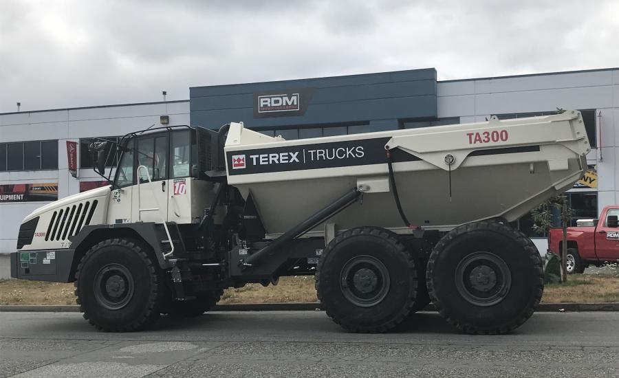 The majority of RDM Equipment Sales and Rentals’ customers are active in the mining, construction and landscaping segments. As a Terex Trucks dealer, the company sells, rents, services and provides parts for the TA300 and TA400 from its headquarters in Surrey, BC.