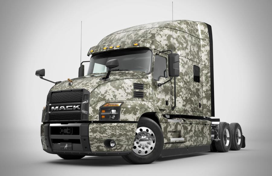 Mack Trucks will donate a Mack Anthem 70-inch stand up sleeper model to the American Trucking Associations to drive the recruitment and hiring of military veterans into the trucking industry.