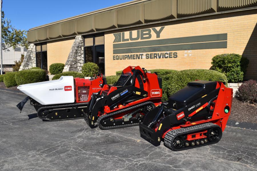 Luby's six construction locations will offer sales, service and parts on Toro’s Dingo compact utility loaders, walk behind trenchers, and light construction equipment.