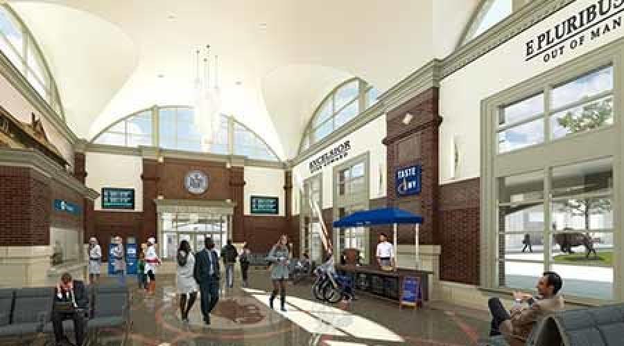 A rendering of the inside of the new station.
(City of Buffalo photo)