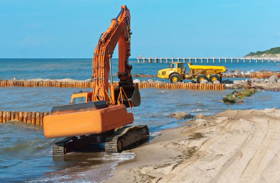 The Democratic governor also intends to ask lawmakers to spend $55 million from last year's state surplus on coastal work.