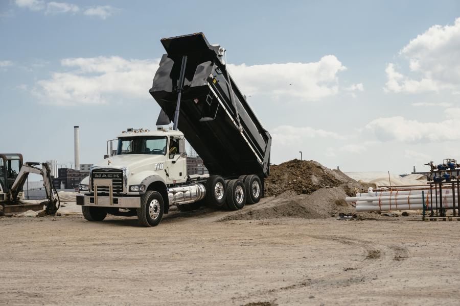 Mack Trucks is making shock absorbers standard on factory-installed auxiliary axles for its Mack Granite models to help reduce tire wear and improve driver comfort.