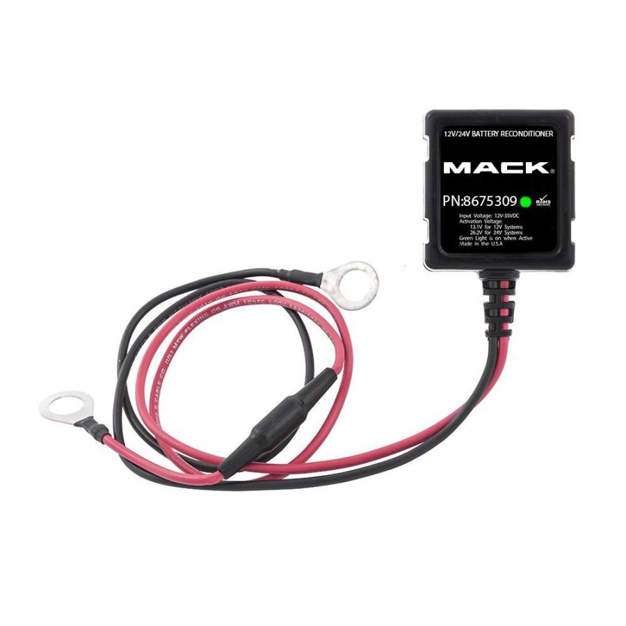 Mack Trucks is making a battery refresher standard equipment on all Mack models to maximize uptime and significantly extend the life of electrical charging system components.