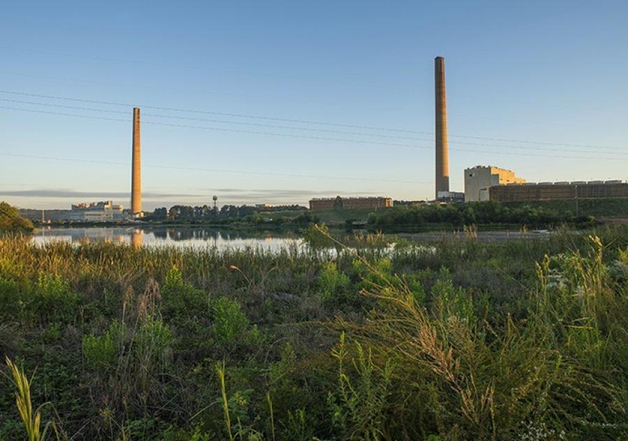 Georgia Power plans to begin excavation of four ash ponds at its Plant Yates facility in mid-May.
(Georgia Power photo)