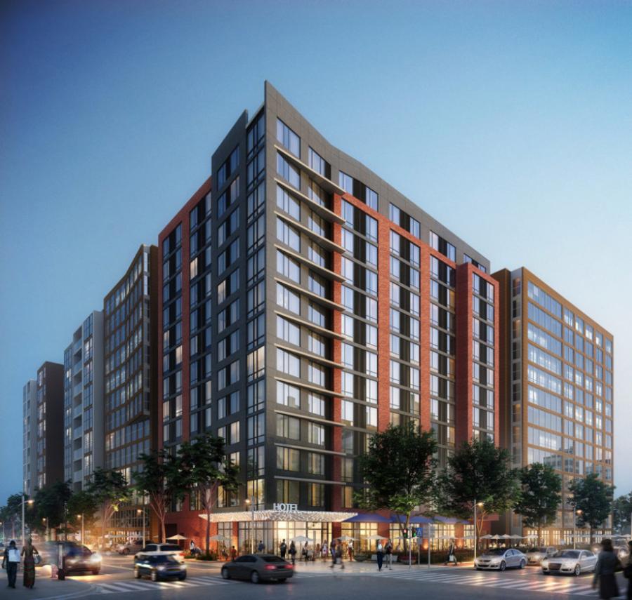 Projected to open in the fourth quarter of 2020, the 14-story hotel will be located at 317 K St., NW on the northeast corner of 4th and K.