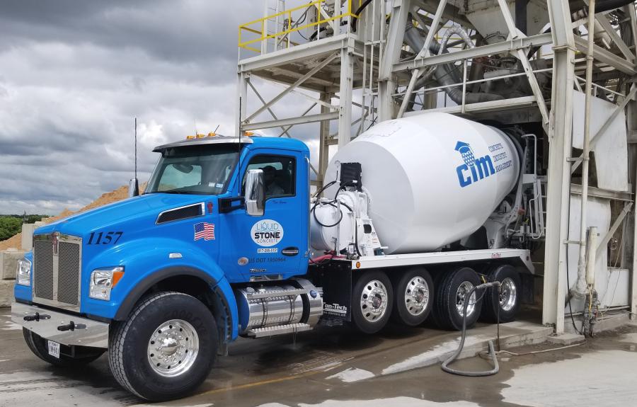 Liquid Stone Concrete utilizes six Kenworth T880s that deliver ready mixed concrete to its customers.