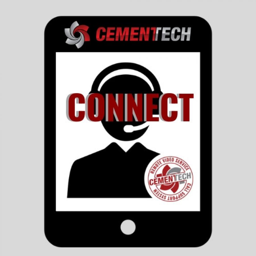 Cemen Tech CONNECT allows real-time video field support at the push of a button.