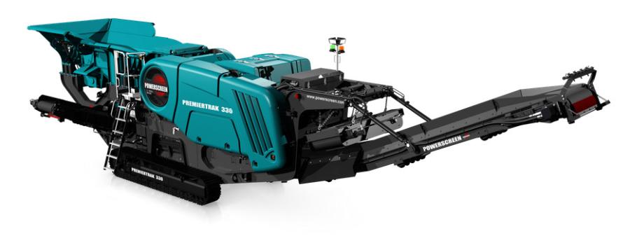 The Premiertrak 330 crusher uses a 40 by 24 in. (100 by 60 cm) jaw chamber and is capable of producing up to  308 ton (280 t) of crushed material. It can be used in a range of applications including aggregate, recycling and mining.