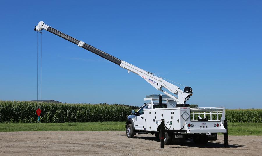 Runnion Equipment Company will offer the full line of both heavy and light duty telescopic service crane by Stellar Industries.