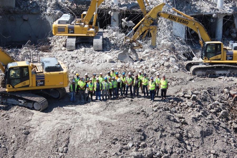 AMG  has approximately 150 employees. “We like to keep people and grow from within,” Gafa Jr. said.
(AMG Demolition & Environmental Services Inc. photo)