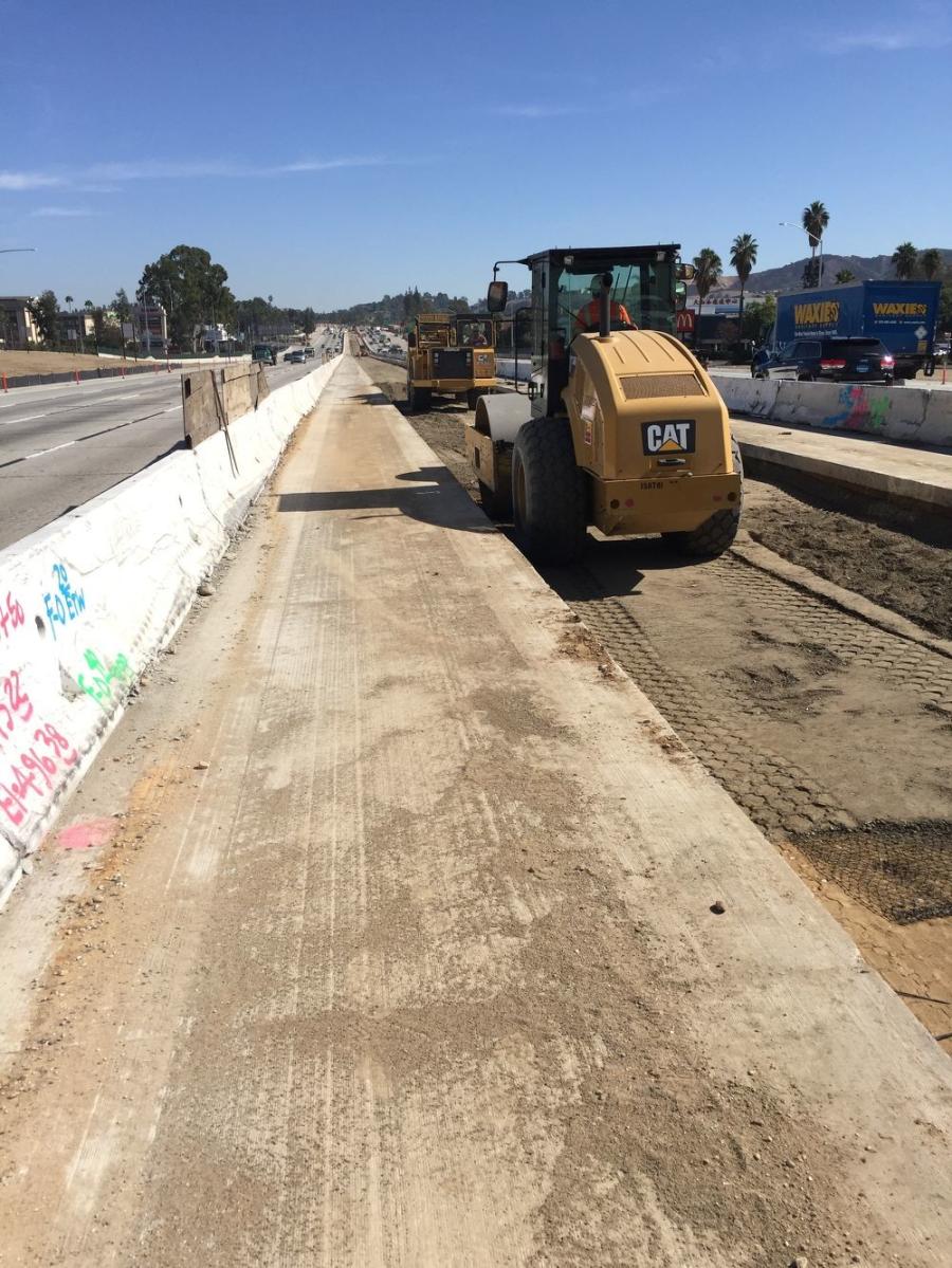 Once all segments are completed, HOV drivers will be able to access a continuous, 40-mi. HOV lane from downtown Los Angeles to I-15 in San Bernardino County.
(Caltrans photo)