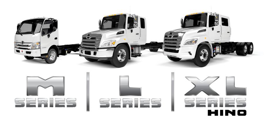 Hino’s new “M Series” Class 4/5 COE’s and new “L Series” Class 6/7 Conventional trucks, which combined with Hino’s recently launched “XL Series” Class 7/8 vehicles, creates a cohesive family of commercial trucks.