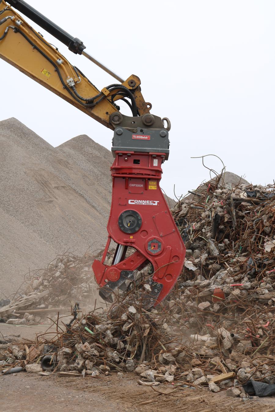 The CWP is designed for heavy-duty applications with wide crushing jaws and an increased jaw opening to handle large materials.