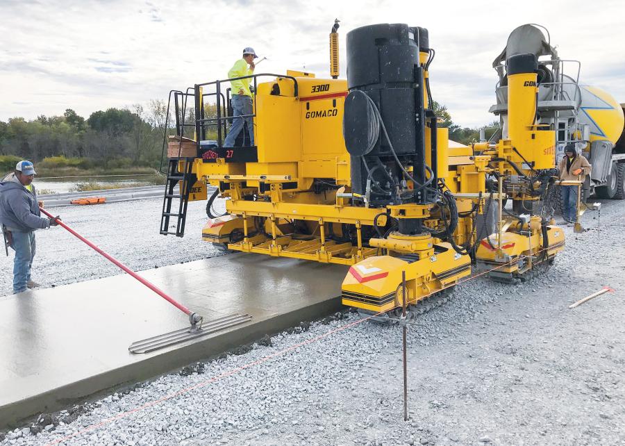 Gomaco Displays Extreme Line Of Curb Gutter Pavers At Conexpo 2020 Ceg