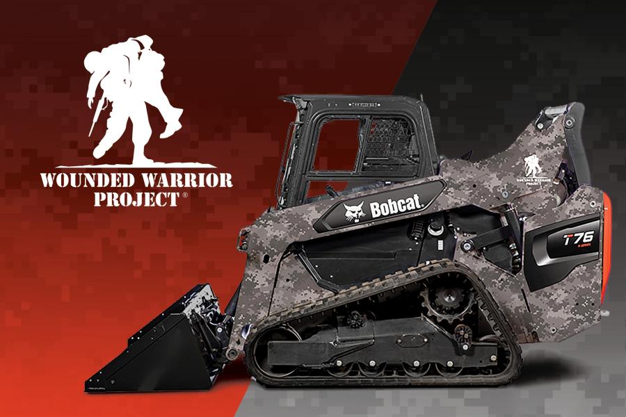 As an extension of its recognition of U.S. military service members, Doosan Bobcat will identify a military veteran to receive a new T76 R-series track loader.