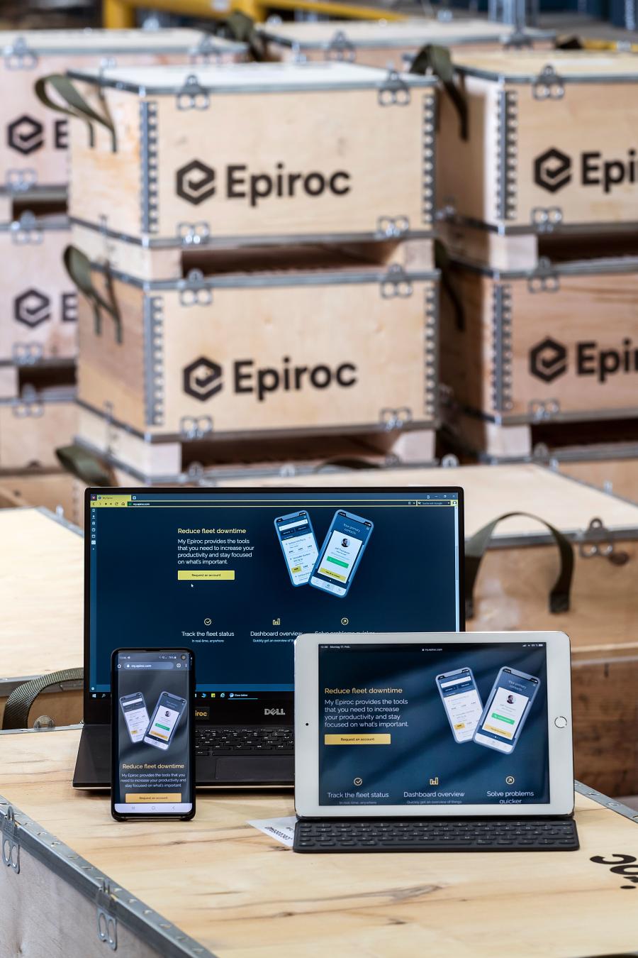 Once connected, the system monitors every individual tool and keep customers updated via My Epiroc.