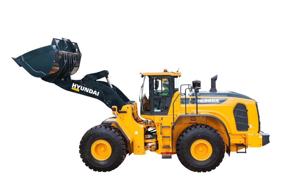 Among the new A Series wheel loaders from Hyundai Construction Equipment Americas is the HL980A, designed to meet the needs of quarrying and aggregates production applications.