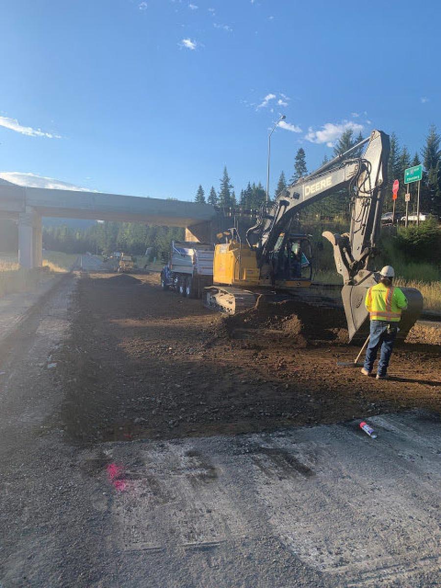 This section of I-90 is scheduled to be replaced in 2026 as part of the project that is widening the highway from four to six lanes between Hyak and Easton.
