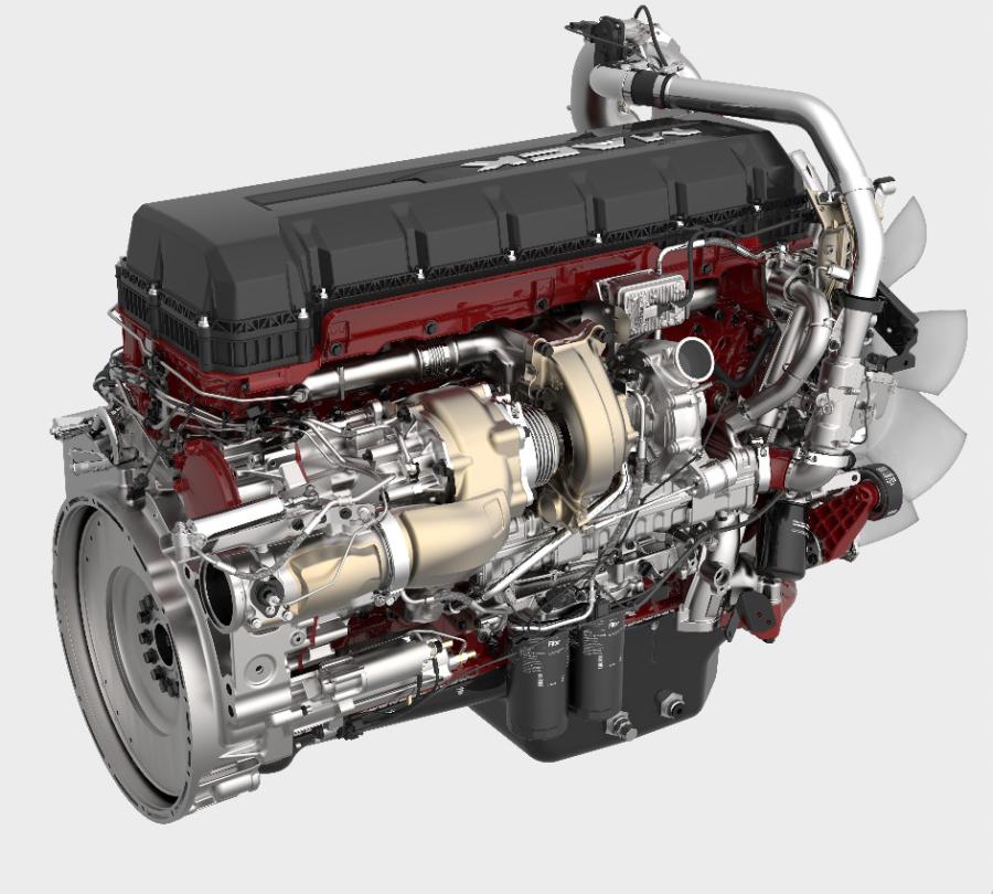 Mack Trucks announced a new version of its 13-liter Mack MP 8HE engine with up to 3 percent improved fuel efficiency.
