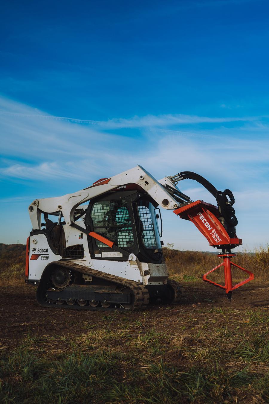 Designed to maximize 100 percent of machine output, the Stumpex 2-speed improves cut time by up to 50 percent, removing 24-in. stumps in less than 3 minutes, according to the manufacturer.