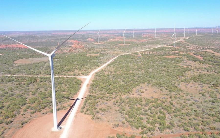 Located northwest of Abilene in Rotan, the 250 MW wind farm has begun selling power into the grid and will generate enough clean, renewable energy to meet the electricity needs of more than 74,800 homes annually.