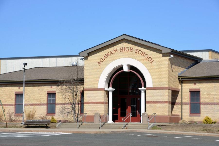 Town officials have asked the state to consider funding the renovation or replacement of the Agawam High School building at Cooper and Mill streets in Agawam.