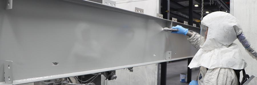 The PPG PSX 700FD painting system can be quickly and easily applied, and since ClearSpan manufactures its own I-Beams, adding the coating doesn’t significantly alter delivery and installation timelines. 