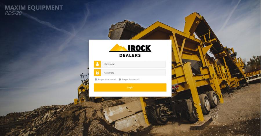 The portal has a resource center containing the latest media to facilitate owning and operating IROCK equipment, including technical specification sheets, sales sheets, financing details, photos, videos of equipment and much more.