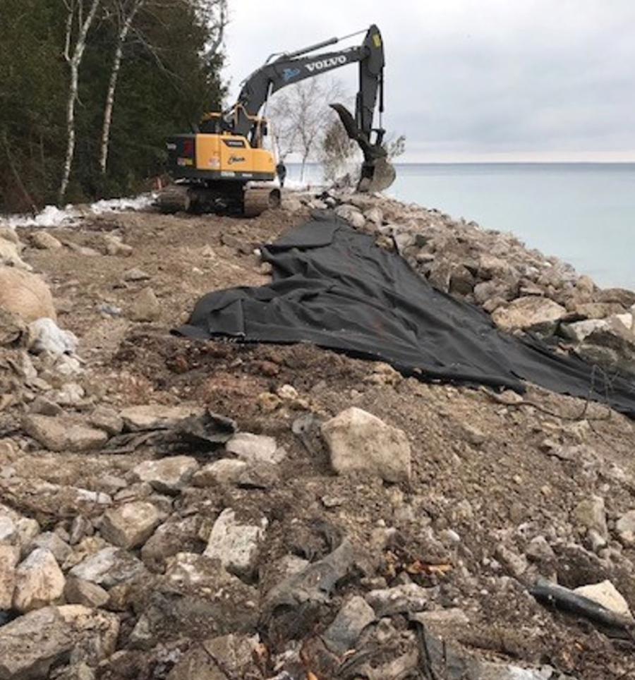 MDOT’s $6 million project on Mackinac Island will repair armor stone along M-185, primarily along the eastern and northern shore of the island.
(MDOT photo)