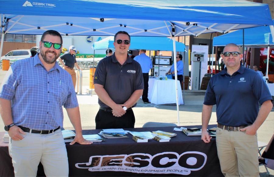 In the New York Metropolitan area, the John Deere name is synonymous with Jesco.  (L-R) are Steve Boniface, Ryan Harlow and Dave Dellaratta.