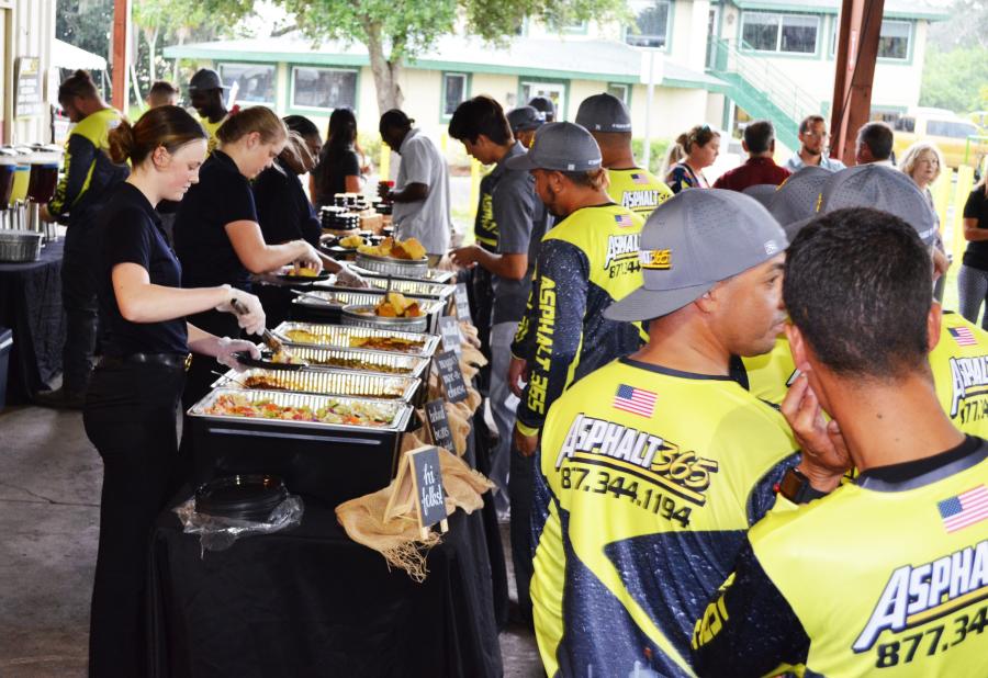 A terrific catered lunch was served and despite a few drops of rain the event was a huge success. 
