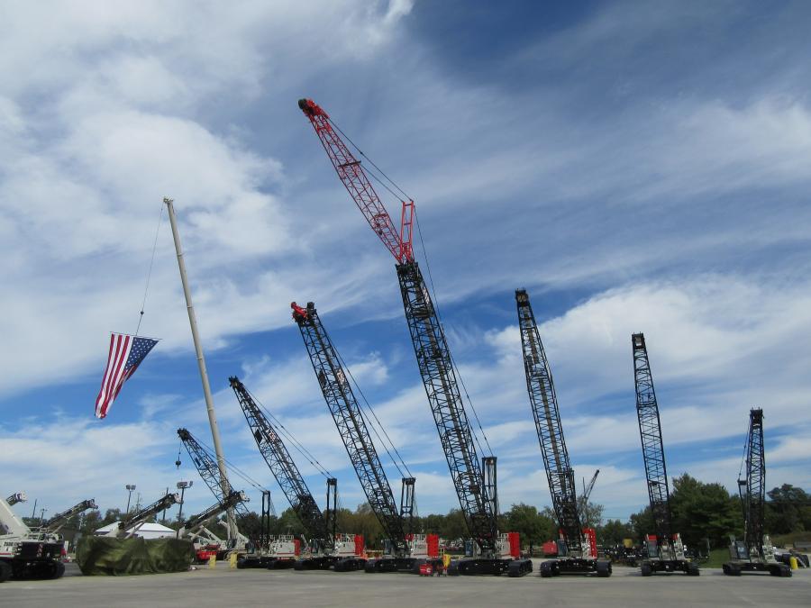 Link-Belt’s full lineup of world-class cranes were on display at the company’s 2021 CraneFest.