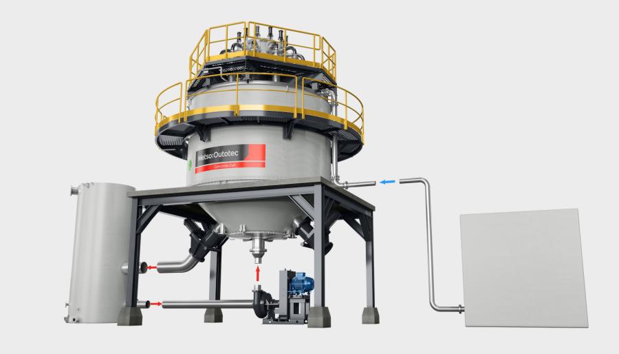 The Metso Outotec Concorde Cell technology is a fine and ultra-fine flotation solution for more finely disseminated and complex orebodies that have previously been inaccessible.