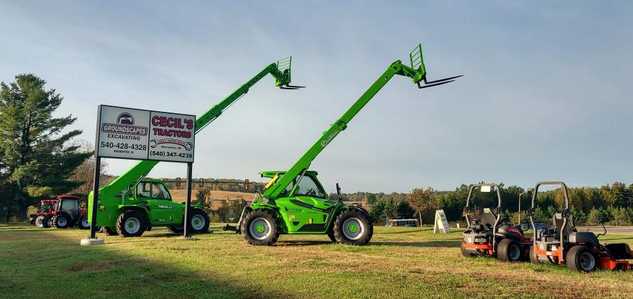 Family-owned Cecil’s Tractors Inc., has served northern Virginia and the Washington, D.C., area for more than 30 years, developing a reputation for a personal touch and nation-wide reach.