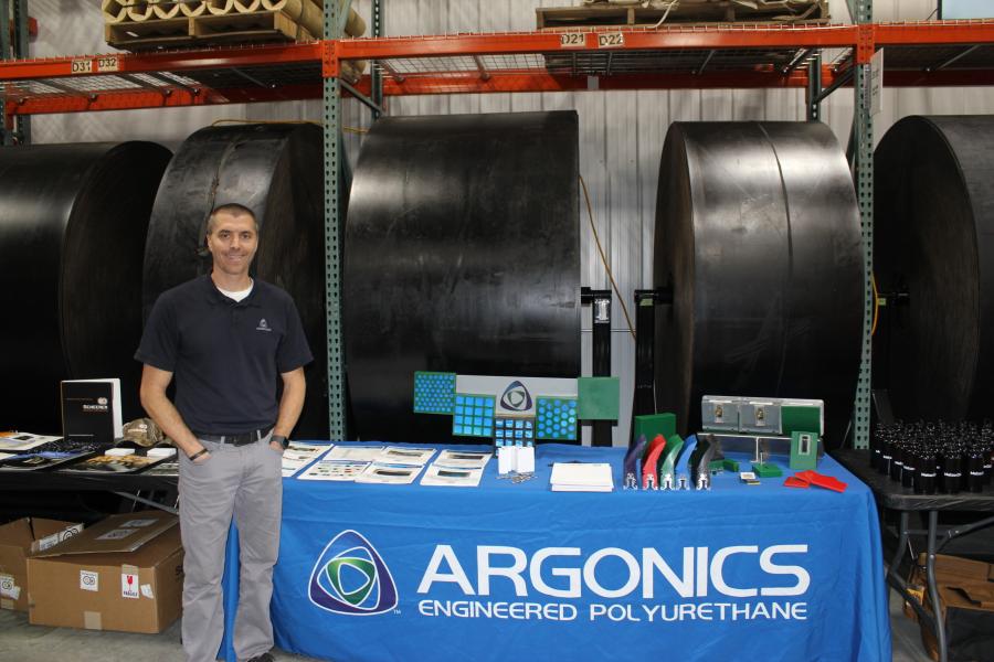 Argonics的业务发展经理Jeremy Nylund制定了各种专有的基于性能的聚氨酯材料和服务，以满足全球工业应用的需求。
