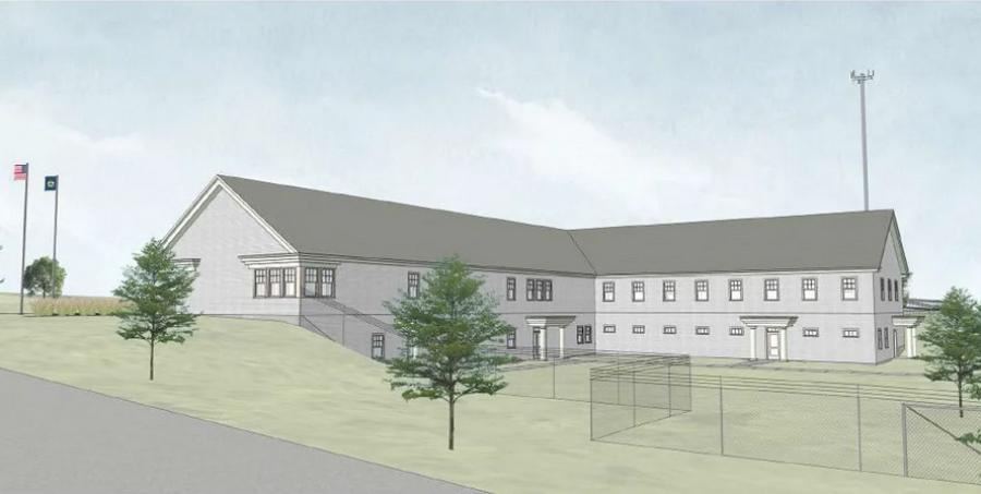 A new Vermont Department of Public Safety building proposed for Williston, just south of I-89, is seen in this rendering created by Smith-Alvaraz-Sienkiewycz Architects.