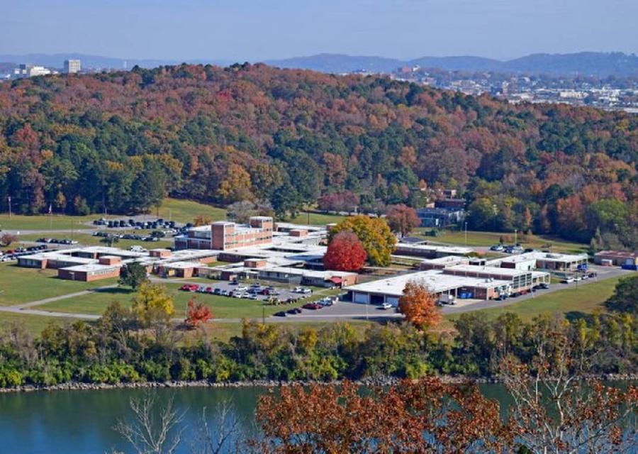 Officials are looking at using a portion of the state's share of federal American Rescue Plan Act dollars to fund the rebuild of the government psychiatric hospital complex situated on the banks of the Tennessee River. (Chattanooga Times Free Press photo)
