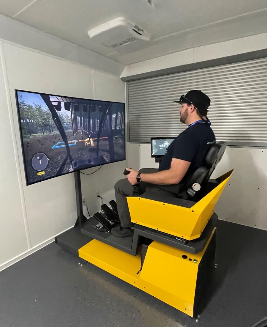 NJ Crane Expert developed a trailer to safely transport  the crane simulators to where the workers and students are located, bringing the simulators to the job site or company office throughout the contiguous United States.