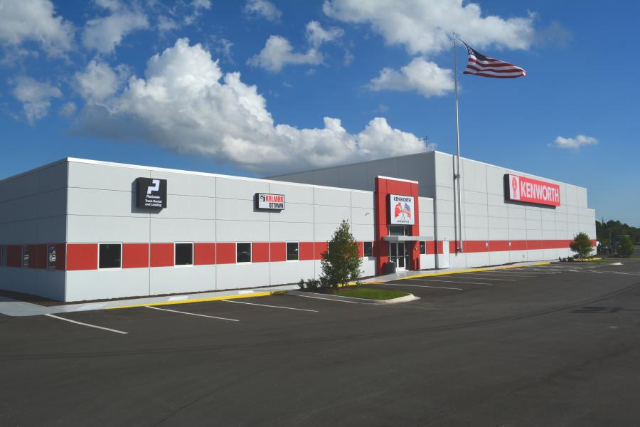 Kenworth of Jacksonville is located at 1121 Suemac Road in Jacksonville, less than 1 mi. from its previous facility.