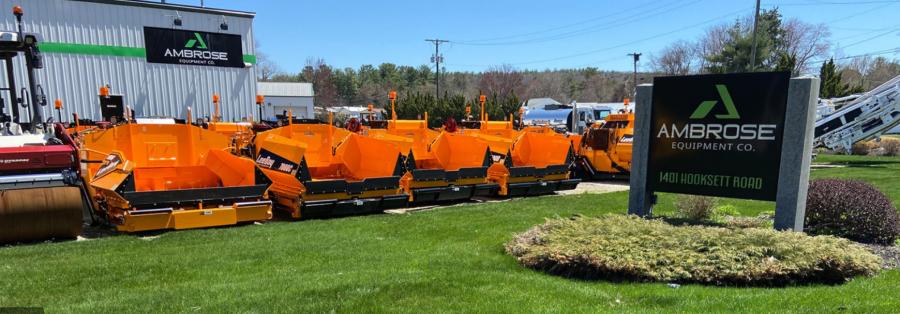 Based in Hooksett, N.H., the family-owned Ambrose Equipment and equipment solution provider in the LeeBoy dealer network, offers a full line of leading road equipment products and specialty attachments, as well as service, rentals and replacement parts.