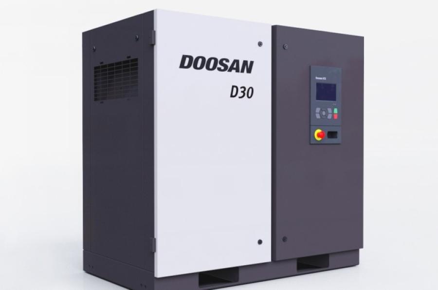 Four new models are now available: the Doosan Industrial Air D30, D50, D75 and D100.