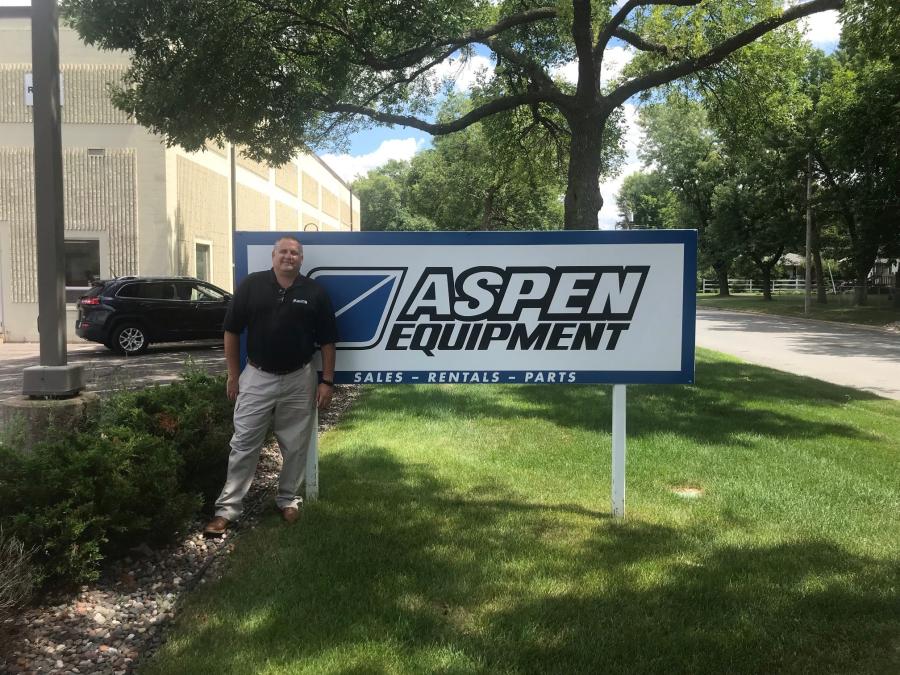Aaron Carlson, director of sales of Aspen Equipment LLC