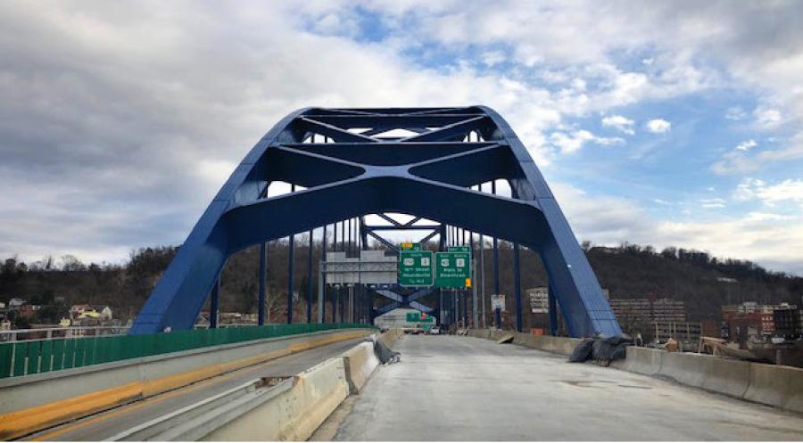 Although work in and around Interstate 70 in the Wheeling area will continue into next year, all 26 bridges in a massive $215 million bridge replacement and rehabilitation project are either completely or partially open to traffic, the West Virginia Division of Highways announced.