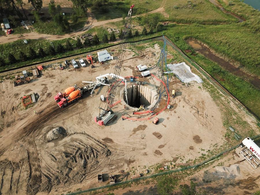The $1.2 billion Red River Valley Water Supply Project finally has pipe in the ground and both intake and discharge facilities under construction.