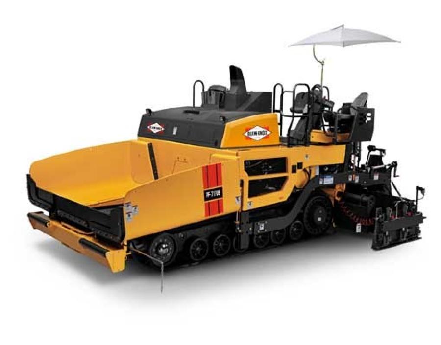 The PF-7110 and PF-7170 pavers offer 360-degree visibility, giving operators an all-around view of the paving process for greater comfort and confidence.