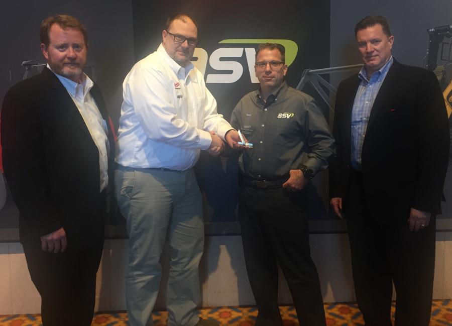 ASV Holdings Inc. recognized Briggs Equipment, Inc. as the 2021 Multi-Location Dealer of the Year.
