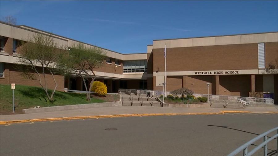 The current 50-year-old Westhill High building has had a variety of problems, including water damage from leaky roofs, windows, doorways and the exterior.